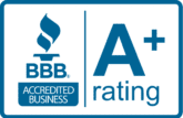 better business bureau A plus rating business logo